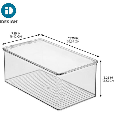 iDesign Stackable Shoe Storage Bin
