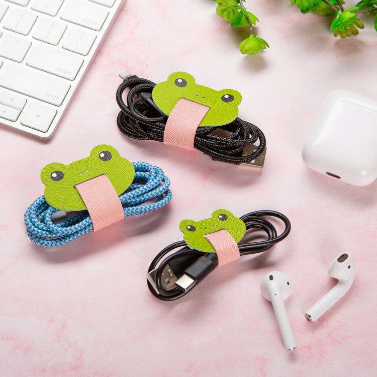 Kikkerland Frog Cable Ties Set Of 3
