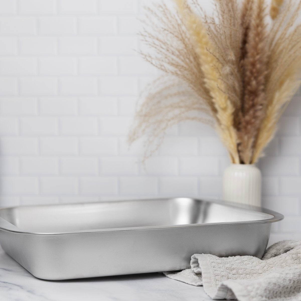 Fox Run Stainless Steel Roasting Pan 13" x 16"