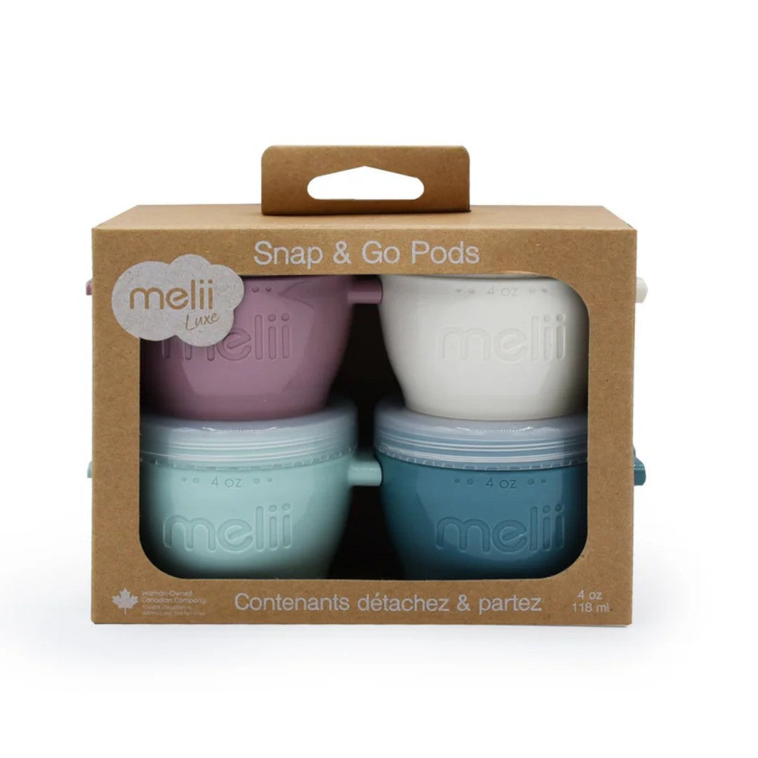 Melii Luxe Snap & Go Pods - 4oz Set Of 4