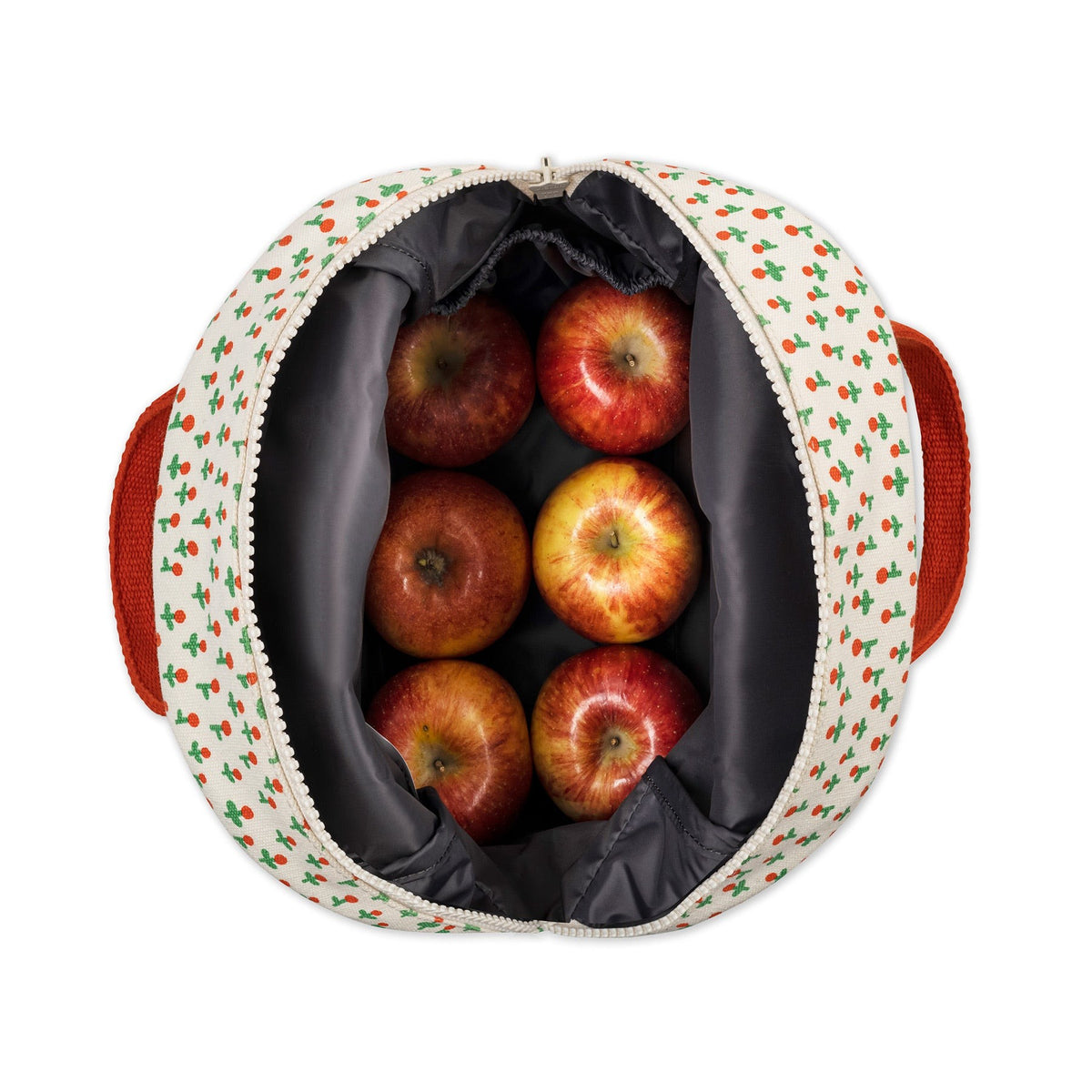 Fluf Zipper Lunch Bag - Tiny Roses