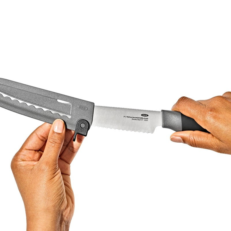 OXO Good Grips Serrated Utility Knife 5"