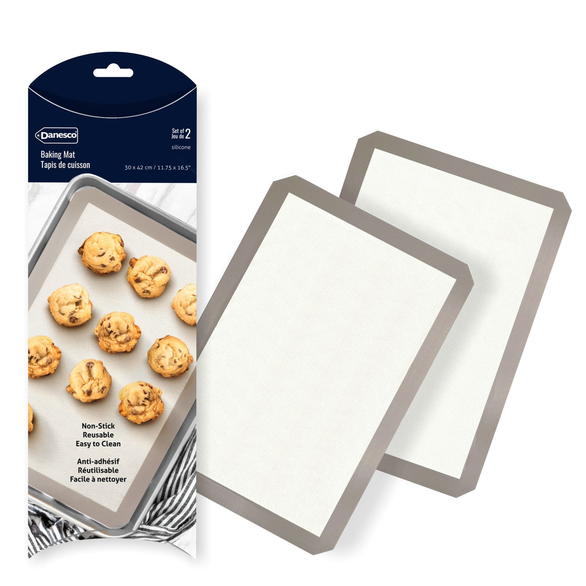 Danesco Baking Mats Set Of 2