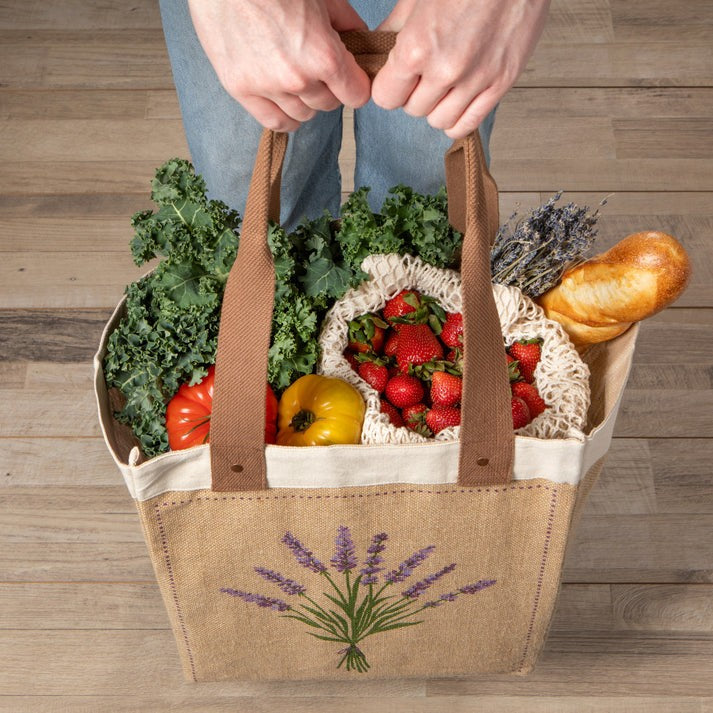 Now Designs Market Tote Bag Lavender