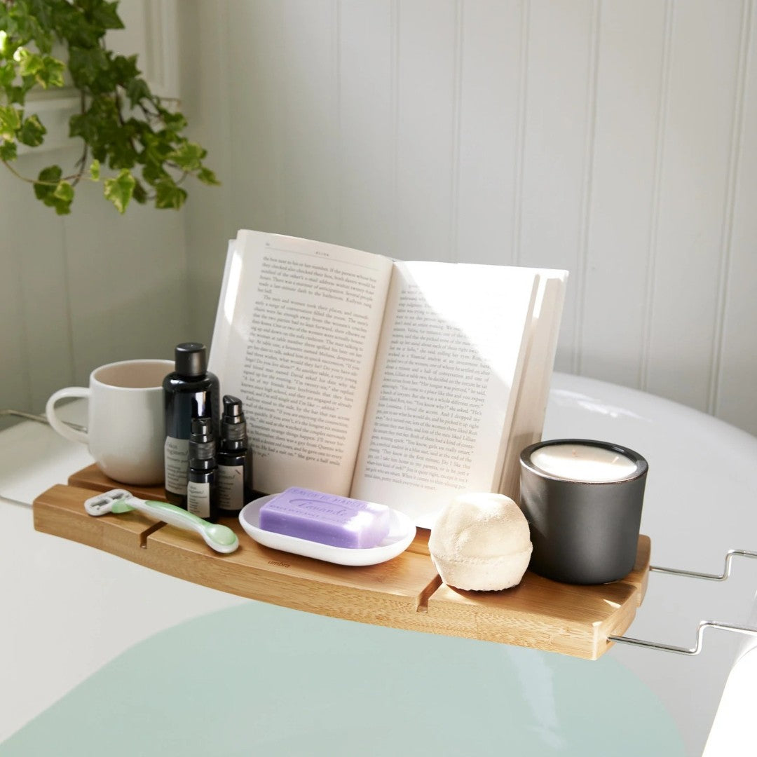 Umbra Aquala Natural Bathtub Caddy - iQ living