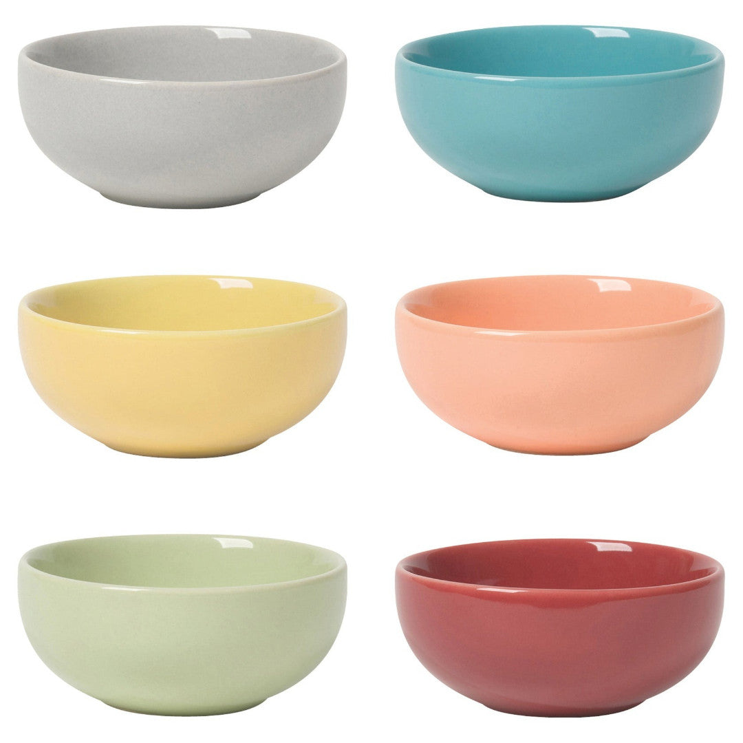 Now Designs Pinch Bowl Set Of 6 Canyon - iQ living