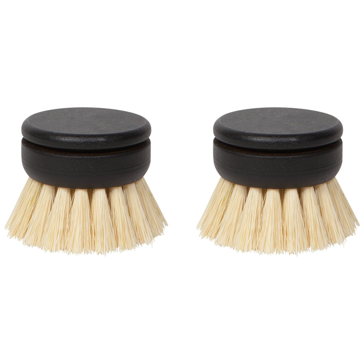 Danica Sisal Replacement Dish Brush Heads Set Of 2 - iQ living