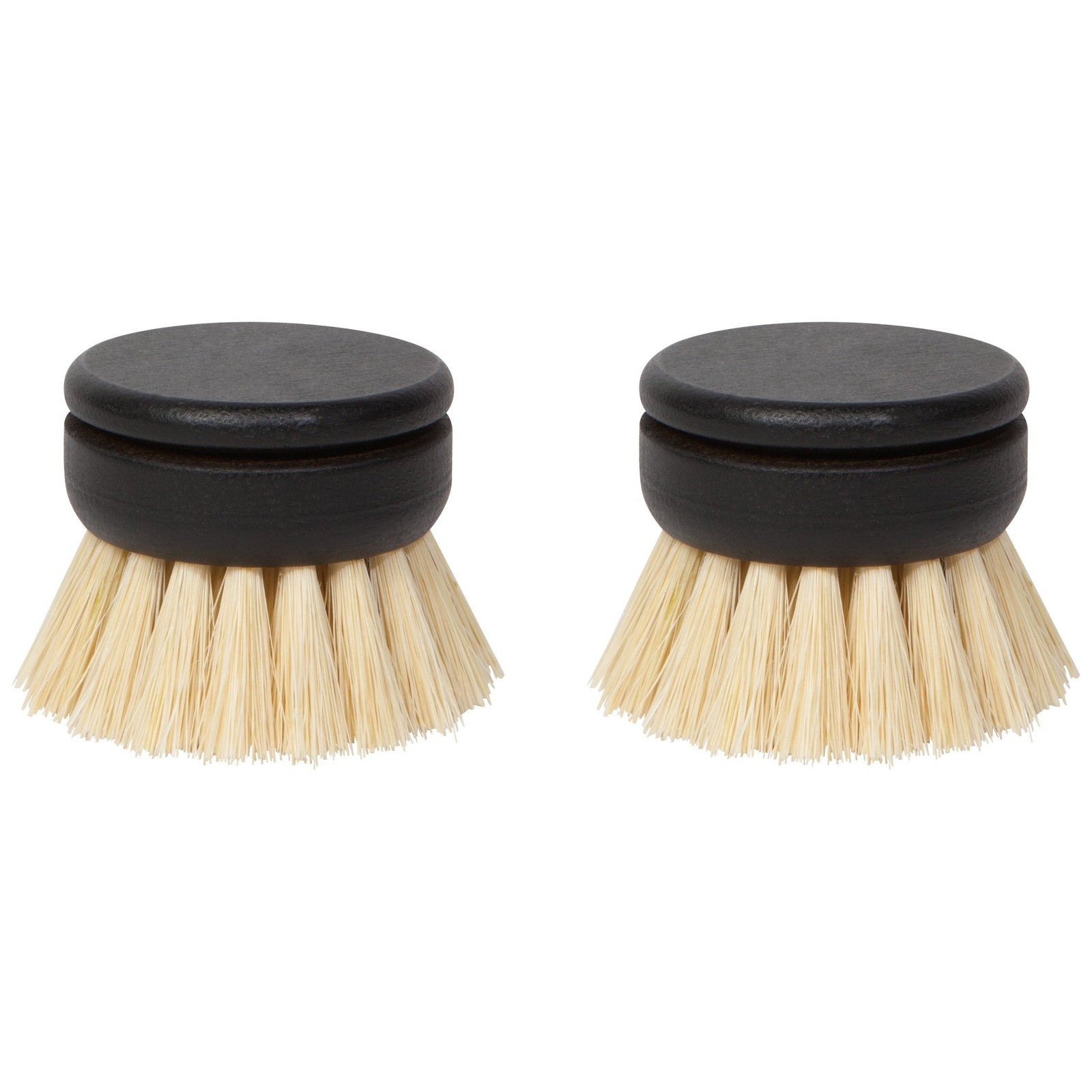 Danica Sisal Replacement Dish Brush Heads Set Of 2 - iQ living