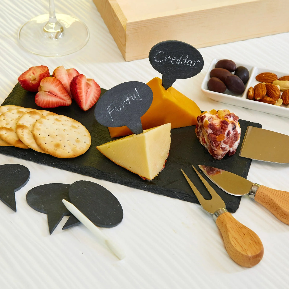 Kikkerland 12-Piece Charcuterie Set