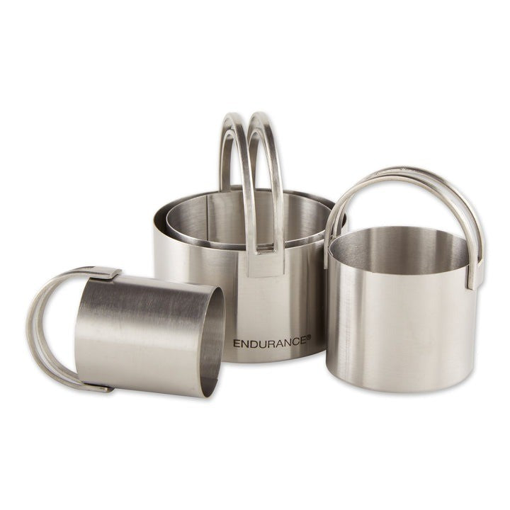 RSVP Round Plain Biscuit Cutter Set Of 4