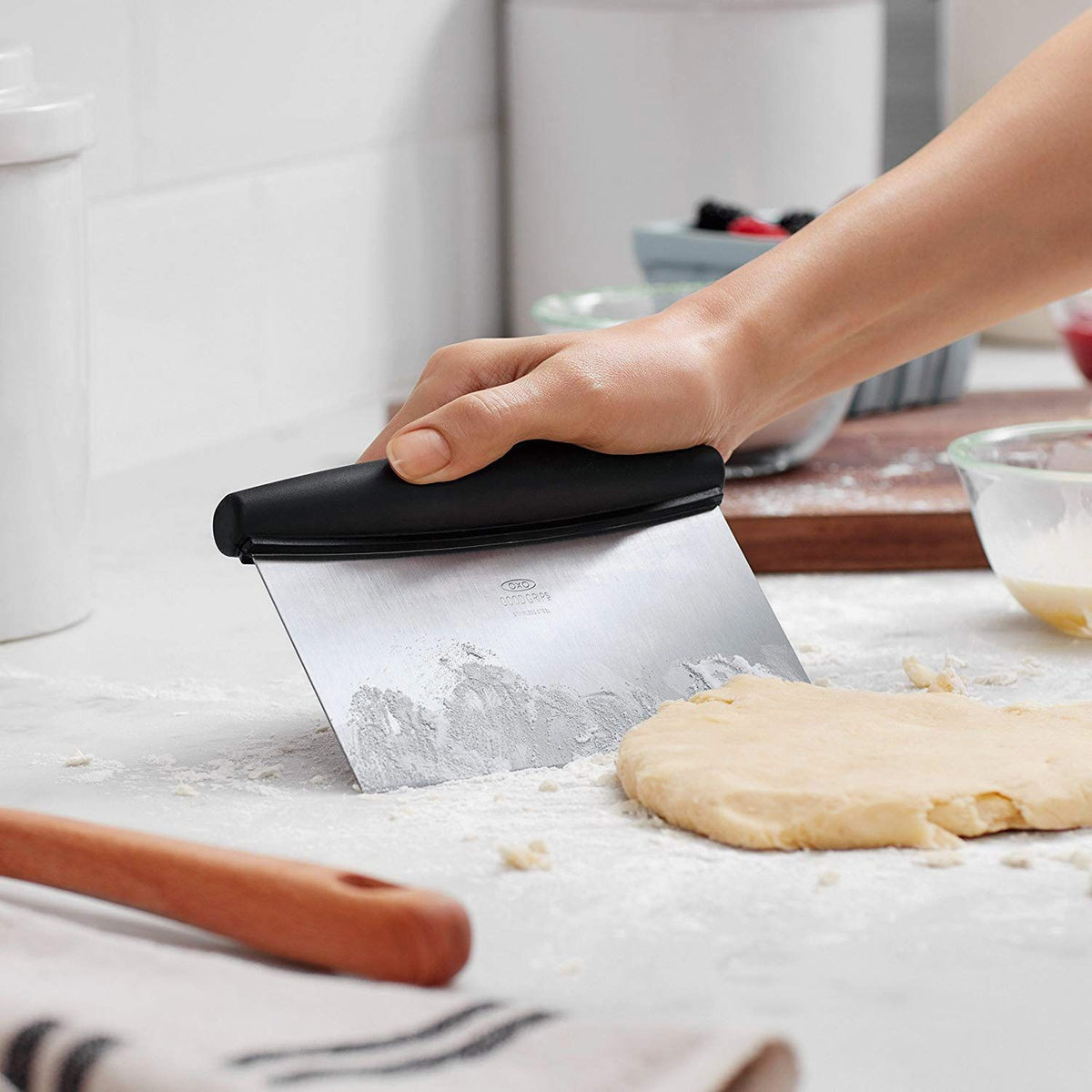 OXO Good Grips Stainless Steel Multi-Purpose Scraper & Chopper - iQ living