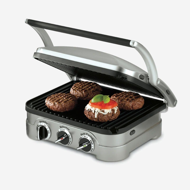 Cuisinart 5 in 1 Non Stick, Stainless Steel Griddler - iQ living
