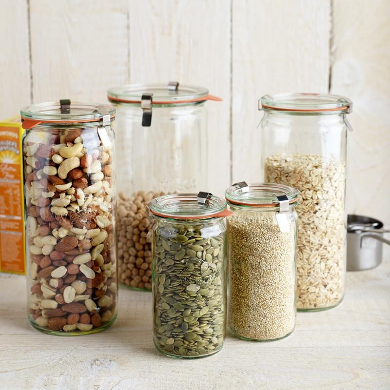 Weck Glass Canning Jar - Cylindrical