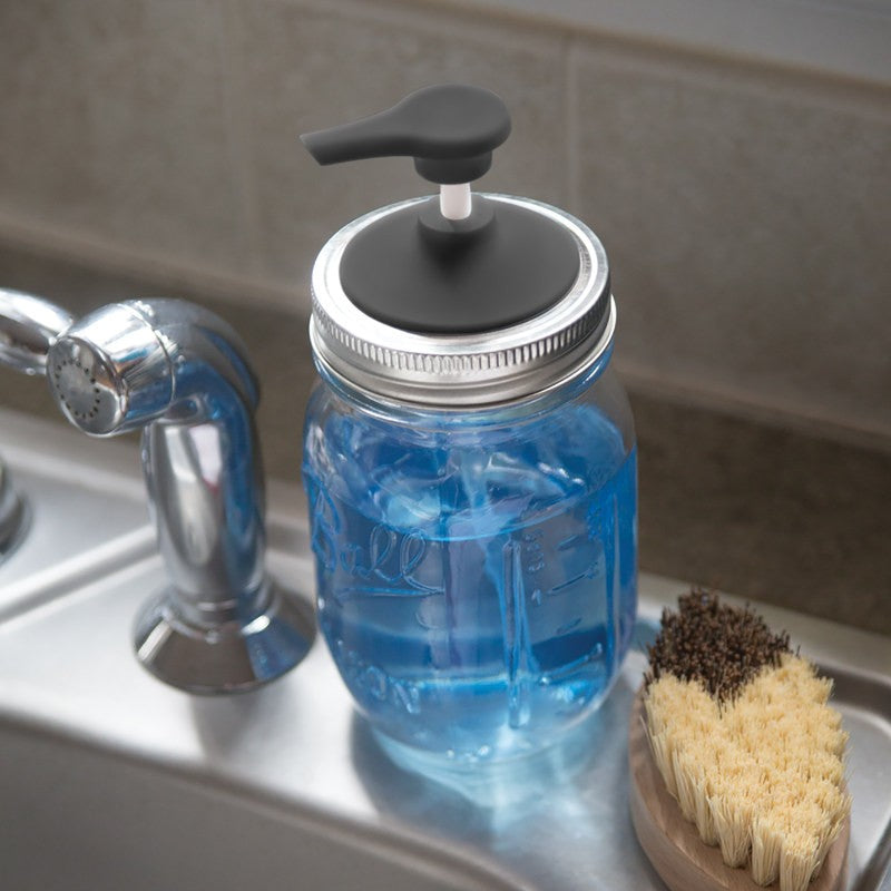 Jarware Soap Pump, Black