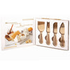 Natural Living Gold Cheese Knife Set Of 4