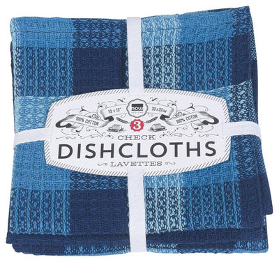 Now Designs Check-It Dish Cloths Set of 3
