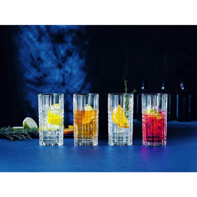 Nachtmann Square Longdrink Glass Set Of 4