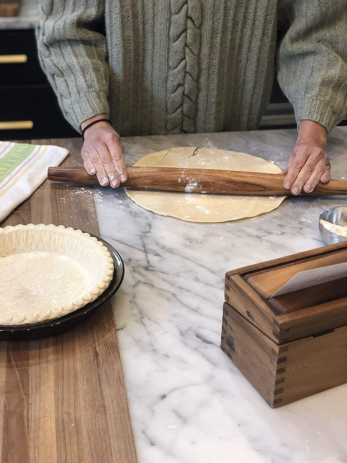 Ironwood Gourmet Chartres French Wood Rolling Pin - iQ living