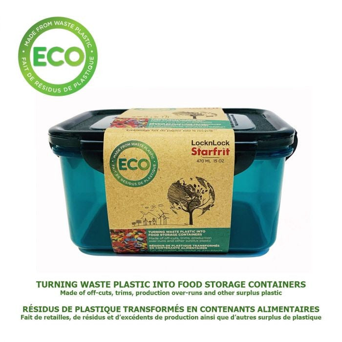 Starfrit Lock n Lock Eco Rectangular Food Container - iQ living