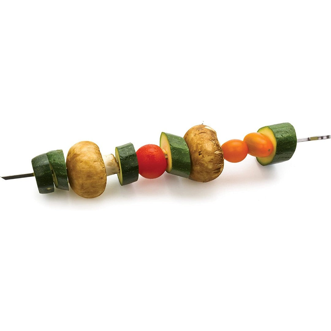 RSVP Stainless Steel 12" BBQ Skewers Set Of 6 - iQ living