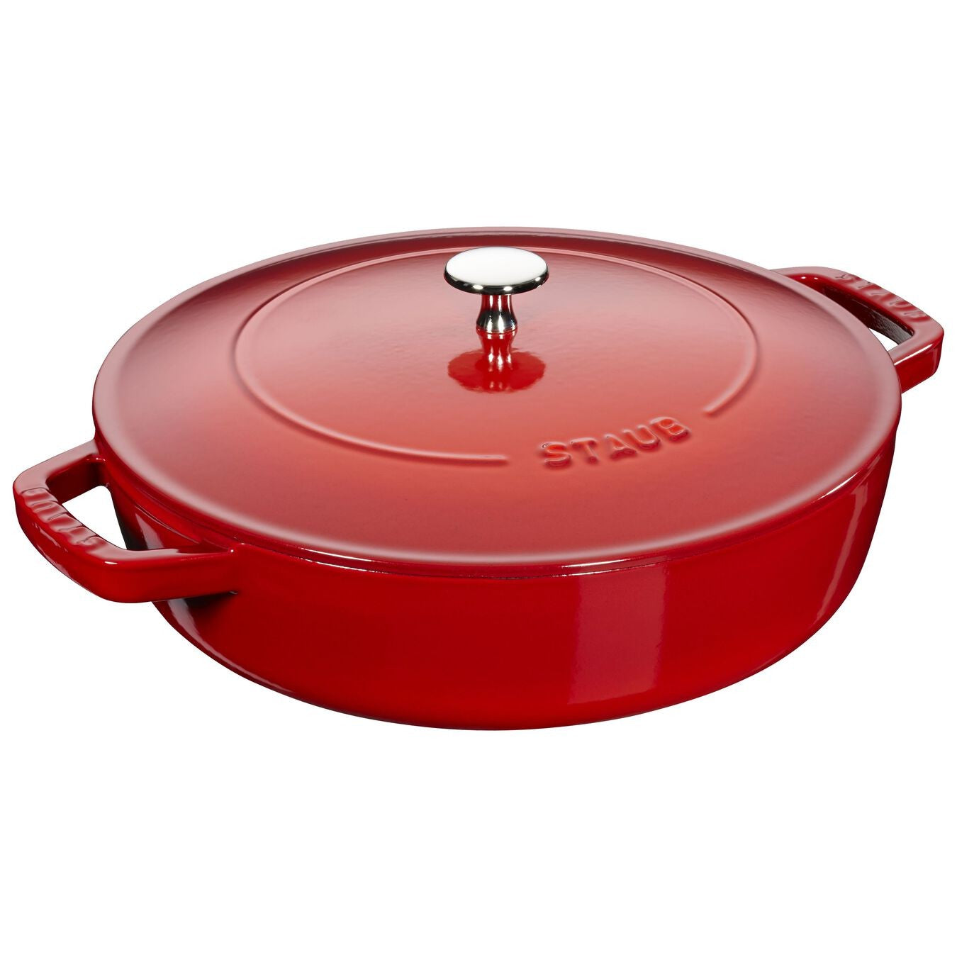 Staub Enamel Cast Iron 3.7L Braiser - iQ living