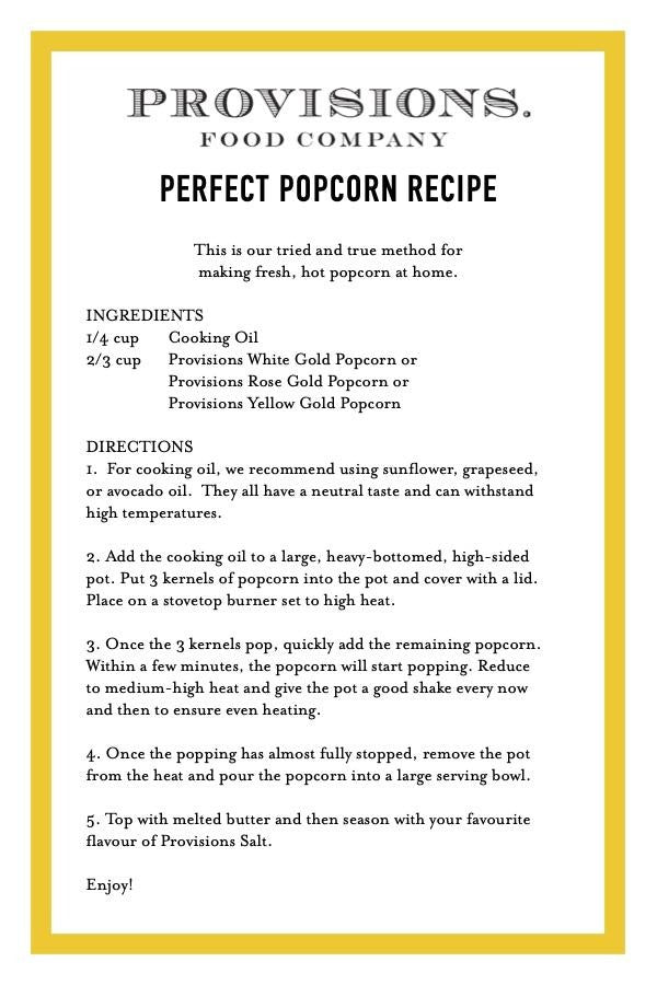 Provisions Food Company Popcorn Amethyst