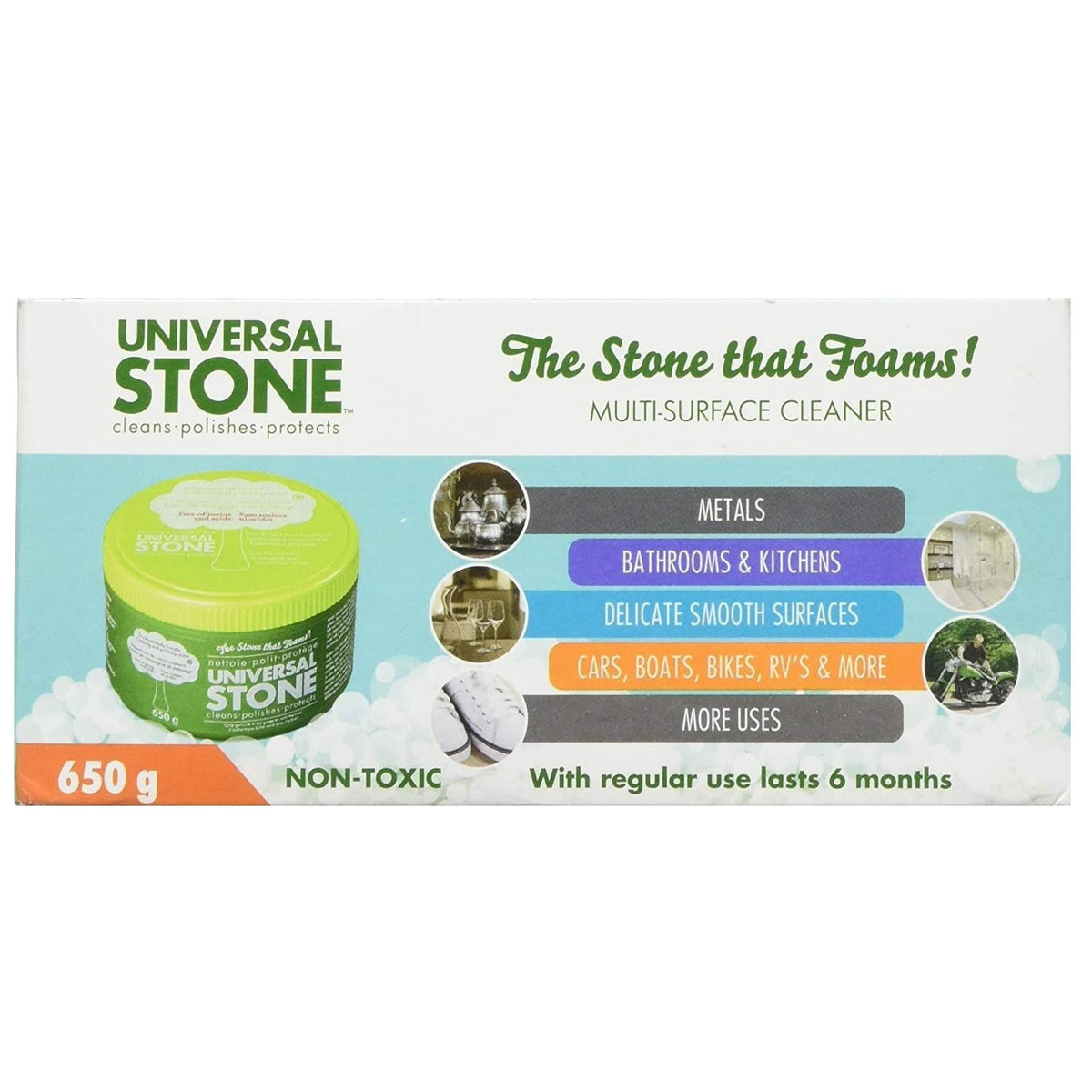 Universal Stone Multisurface Cleaner & Polisher - iQ living