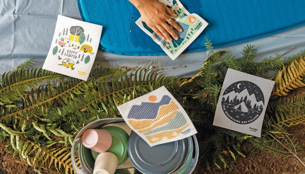 Now Designs Swedish Dish Cloth Camp Life