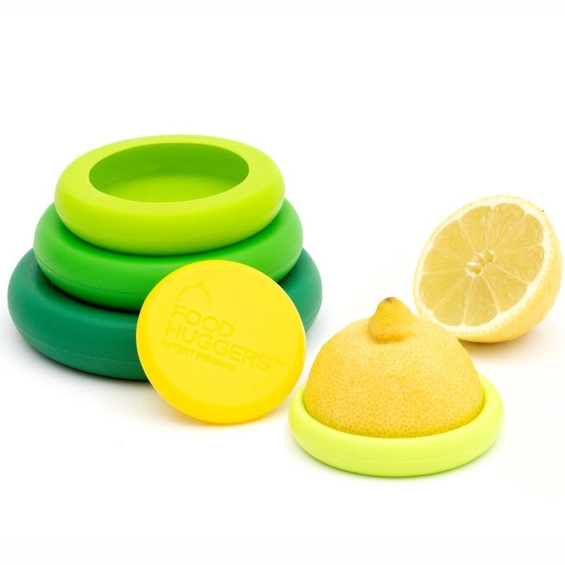 Food Huggers Silicone Food Savers Set Of 5 - iQ living