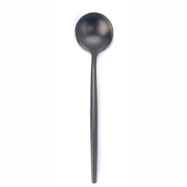 Natural Living Matte Black Small Spoon - iQ living
