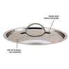 Meyer Confederation Stainless Steel Pot Lid