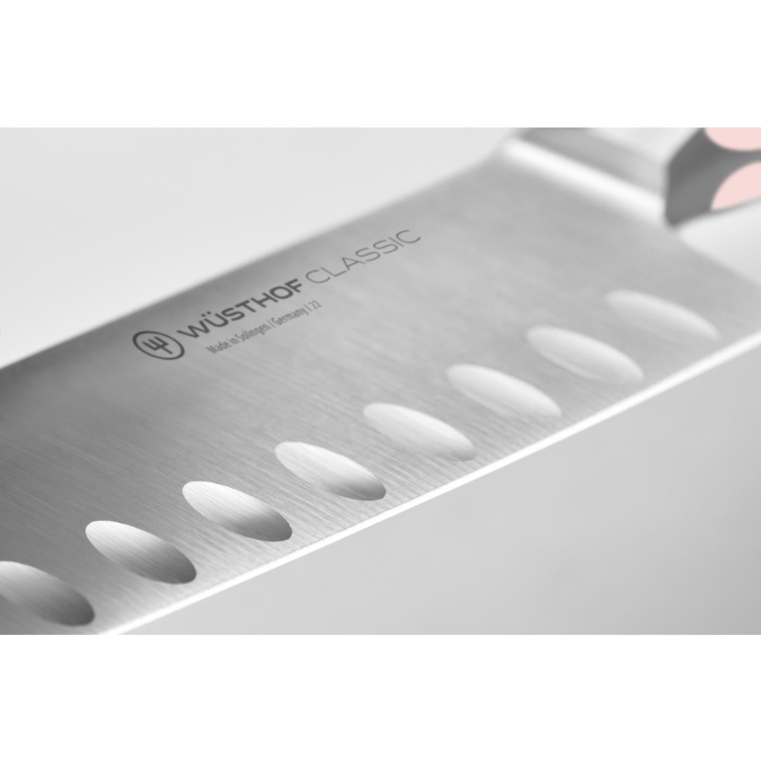 Wusthof Classic Pink Himalayan Salt Santoku Knife 7"