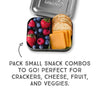 LunchBots Small 2 Compartment Snack Packer