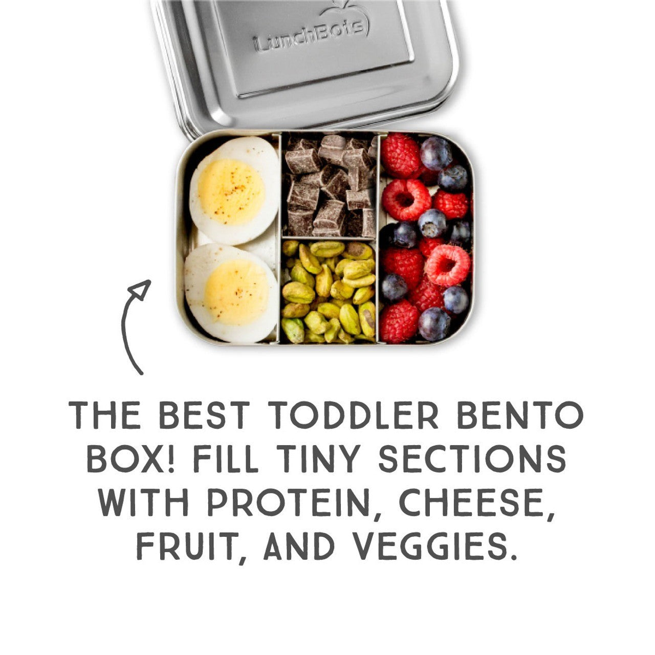 LunchBots Small 4 Compartment Protein Packer