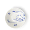 Miya Rice Bowl 4.5" Blue & White Cat