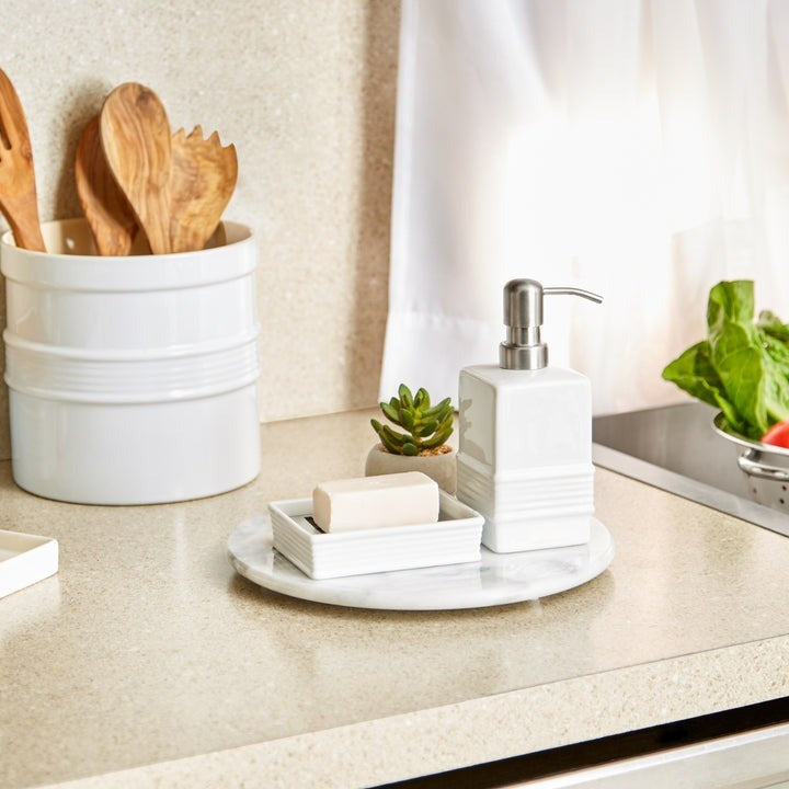 RSVP Stoneware Soap Pump - iQ living