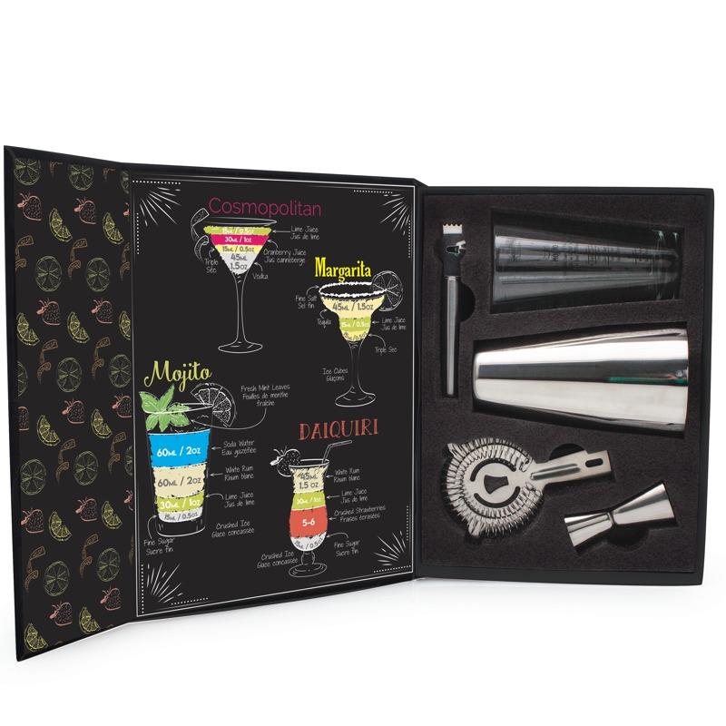 Danesco 5 Piece Cocktail Bar Set