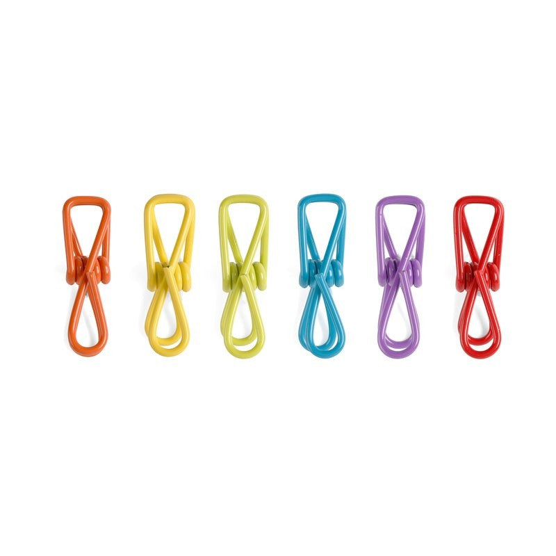 Kikkerland Bag Clips Set Of 12 - iQ living