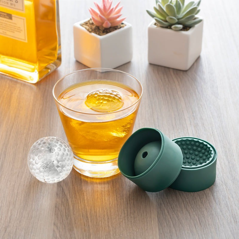 Kikkerland Golf Ball Ice Cube Mold Set Of 2 - iQ living