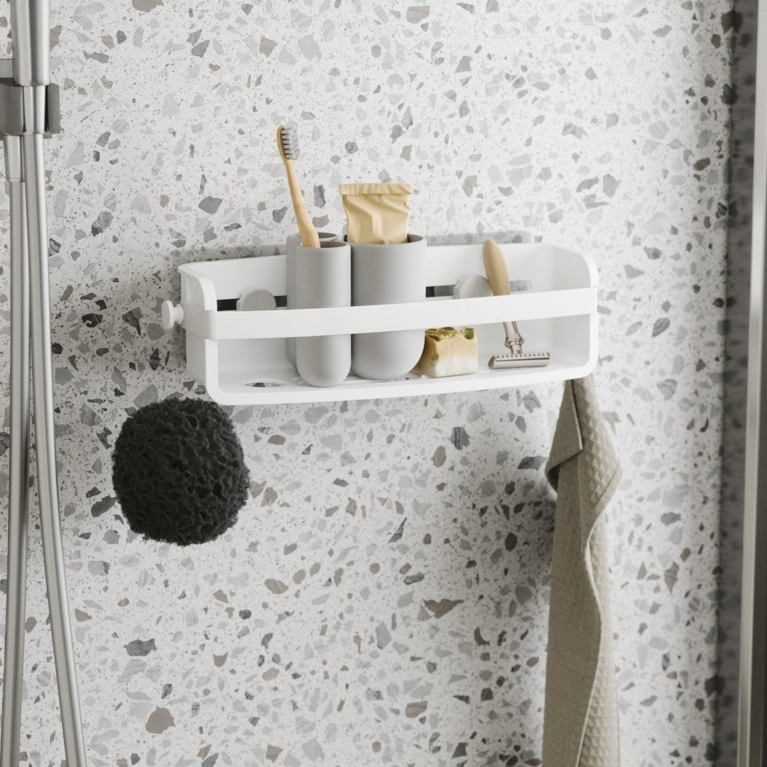 Umbra Flex Adhesive Bin - White
