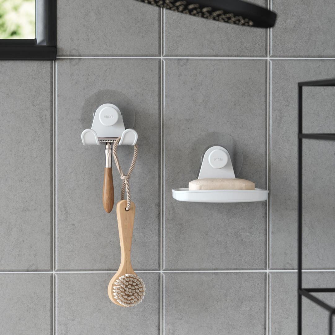Umbra Flex Adhesive Soap Dish - White