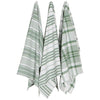 Now Designs Elm Green Jumbo Tea Towel Set Of 3