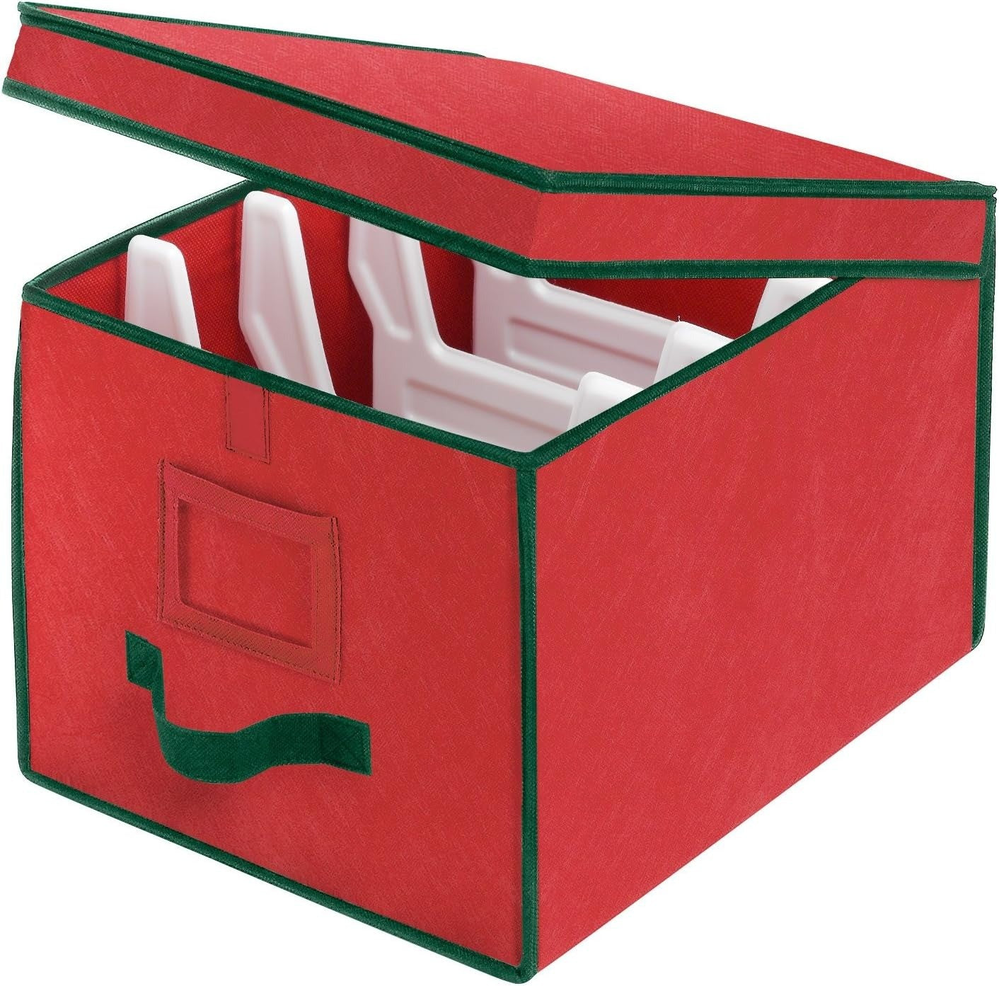 Whitmor Christmas Holiday Lights Storage Basket