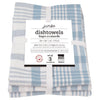 Now Designs Jumbo Tea Towel Set Of 3 Slate Blue