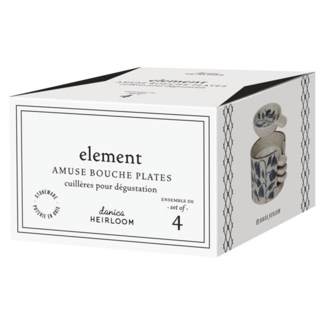 Danica Element Mini Plates Set Of 4 - iQ living