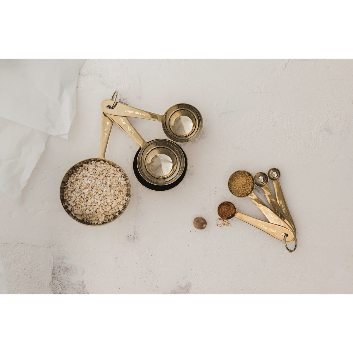 Danica Gold Measuring Cup Set Of 4