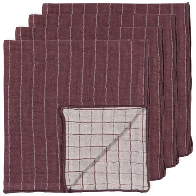 Danica Heirloom Double Weave Napkin Set Of 4