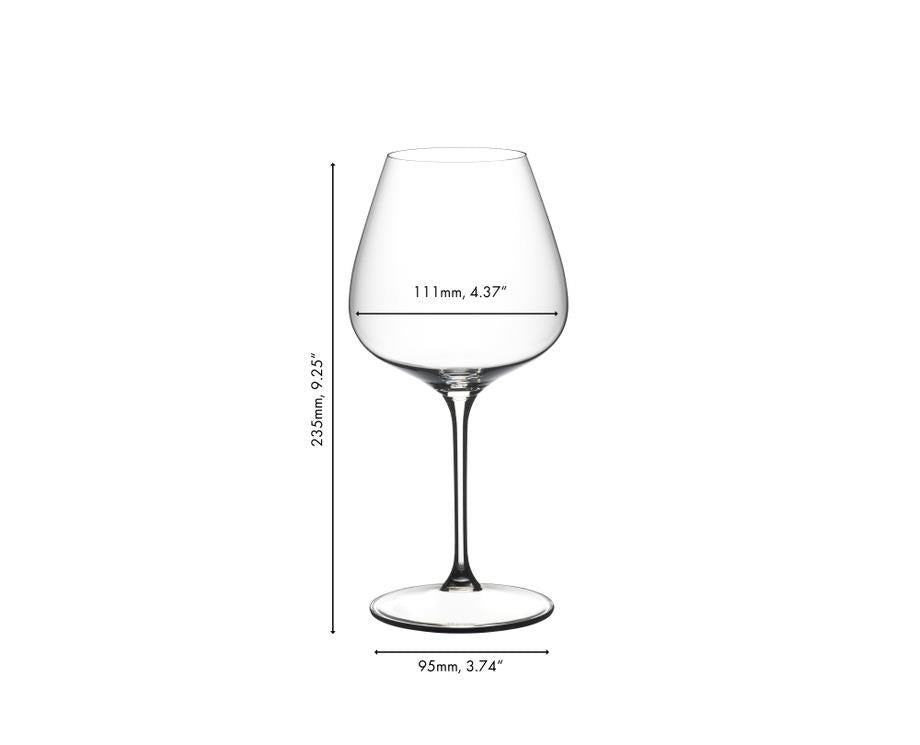 Riedel Grape Pinot Noir Red Wine Glass Set Of 2