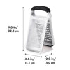 OXO Good Grips Folding Etched Double Grater