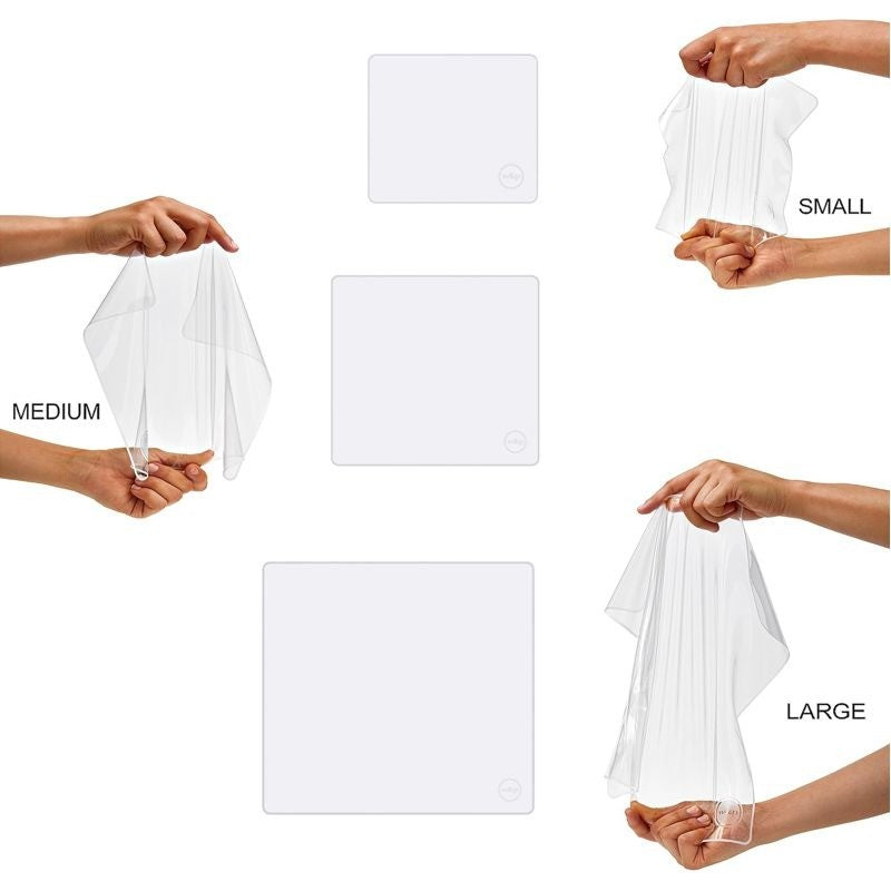 W&P Reusable Silicone Stretch Wraps Set Of 3